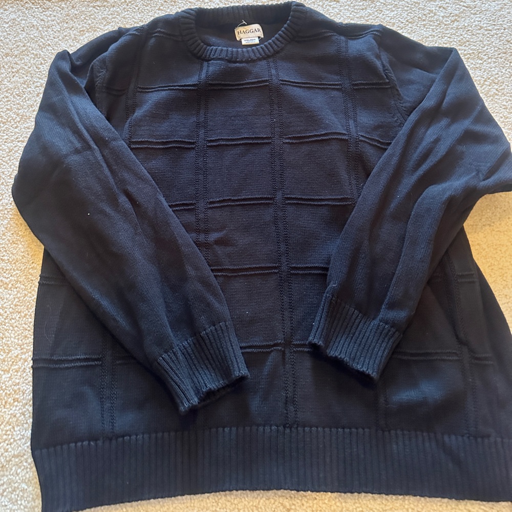 Black Grandpa Sweater Haggar